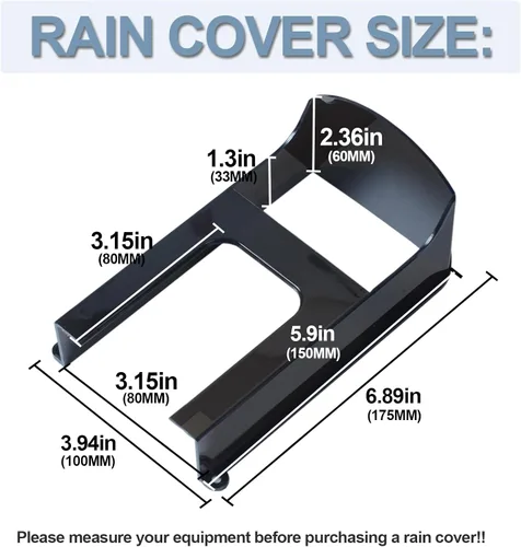 Vista 5 de Cubierta impermeable de plástico negro para timbre de cámara, cubierta protectora resistente a la intemperie para anillo 1/2/3/4/2020/Pro/Pro