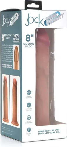 Vista 30 de CURVE TOYS Consolador Jock de doble densidad de 6 pulgadas para hombres, mujeres y parejas. Consolador de silicona de alta calidad ultra realista