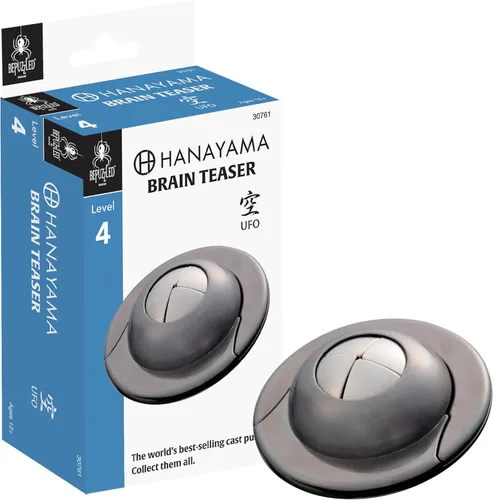 Vista 15 de Rompecabezas de metal fundido para el cerebro Equa Hanayama (nivel 6)