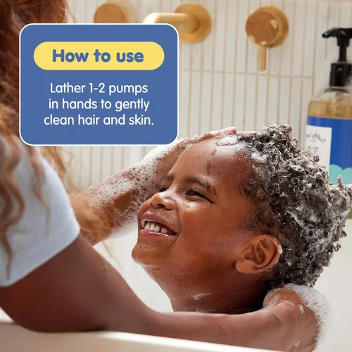 Vista 5 de Tubby Todd Jabón para el Cabello y el Cuerpo - Champú y Gel Corporal para Bebés - Lavado Suave y Natural para Recién Nacidos, Bebés y Niños Pequeños
