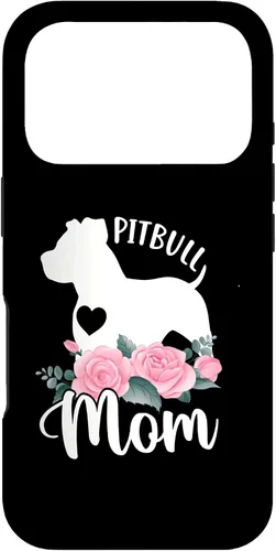 Vista 30 de Pitbull Mom Pitbulls Dog Cooler Saying Case for iPhone 17