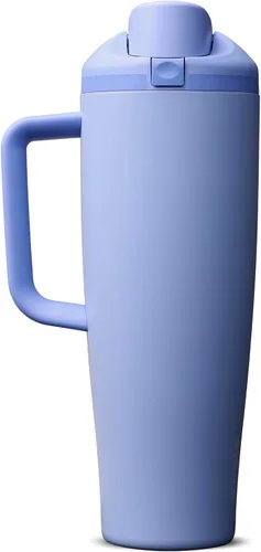 Vista 29 de Owala FreeSip - Botella de agua de acero inoxidable, 30 onzas, pastel de comida de ángel Angel Food Cake