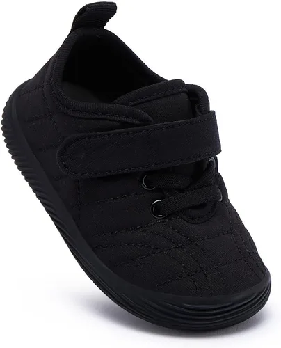 Vista 7 de BMCiTYBM Zapatos para caminar de malla transpirable para bebés, niños y niñas, ligeros, antideslizantes, para primeros pasos, 6, 9, 12, 18, 24 meses