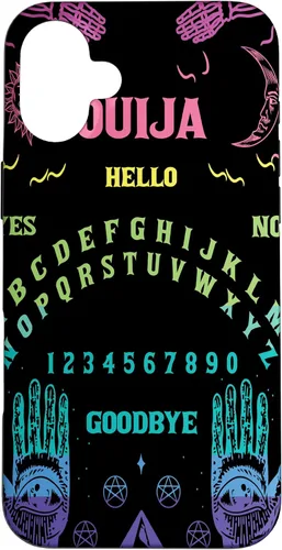 Vista 22 de iPhone 16 Scary Horror Halloween Ouija Board Goth Cell Phone Case Gift Case