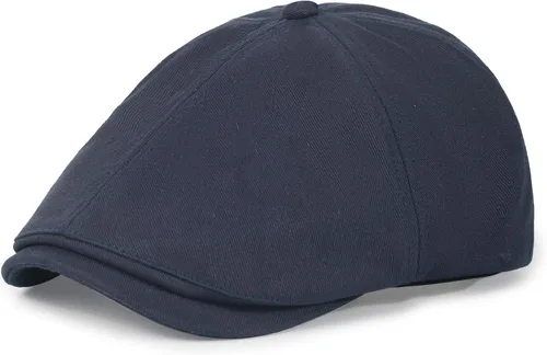 Vista 37 de Sombrero Newsboy de Qlauca para Hombre de Algodón 6 Paneles