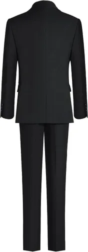 Vista 3 de ELPA ELPA Conjunto de traje formal para niños, trajes de vestir ajustados, trajes negros, trajes azules, trajes grises, conjunto con chaqueta