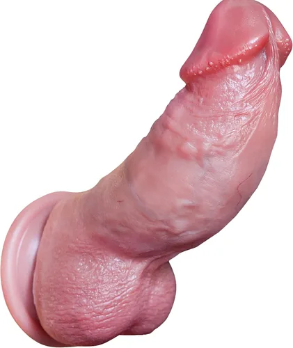 Vista 7 de Consolador pequeño para principiantes, Reproduction consolador real hecho a mano, juguete sexual para adultos de pene realista y realista.