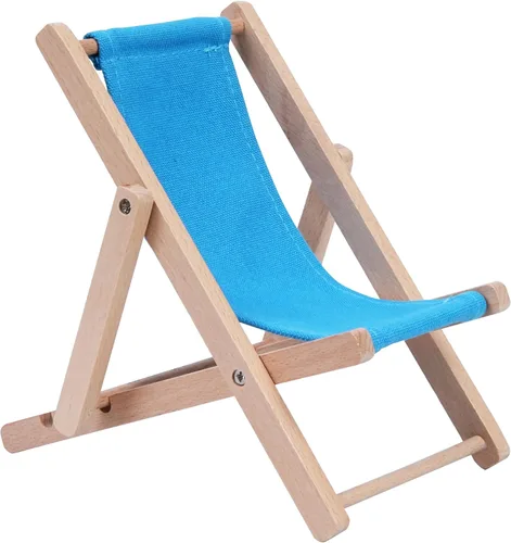 Vista 18 de Soporte plegable de madera para teléfono celular, soporte para Beige