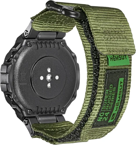 Vista 16 de SMITHA Correas de reloj compatibles con Amazfit T-Rex, T-Rex PRO, T-Rex 2, T-Rex 3 o T-Rex 3 PRO (1.890 in)/(1.732 in), T-Rex Ultra 1/2, correa Negro
