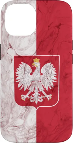 Vista 4 de Poland Flag and Elegant Background - Polish Pride Case for iPhone 17