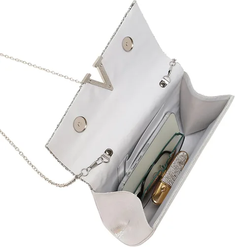 Vista 31 de LETODE Bolsos de mano para mujer, bolsos de noche y embragues para mujer, bolsos de sobre, bolsos de fiesta, baile de graduación, bolso de boda
