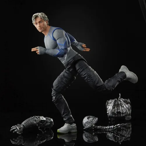 Vista 8 de Avengers Infinity Saga Marvel Legends Figura de Quicksilver