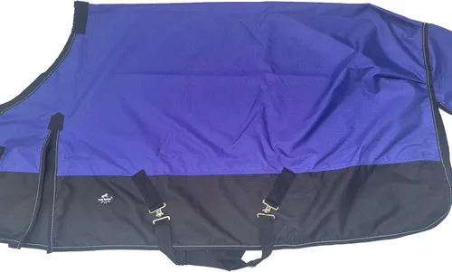 Vista 2 de 1200Denier - Sábana impermeable y transpirable para caballo Tgw (68 pulgadas, morado)