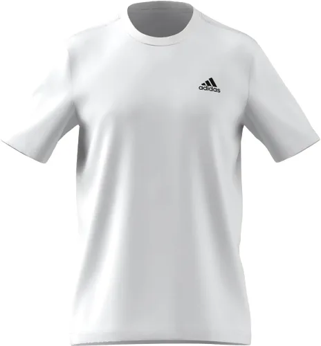 Vista 9 de Adidas Camiseta con logotipo pequeño bordado para hombre Essentials