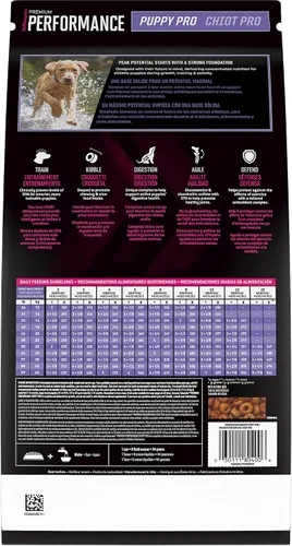 Vista 3 de Eukanuba Premium Performance Puppy Pro - Alimento seco para cachorros, bolsa de 4 libras