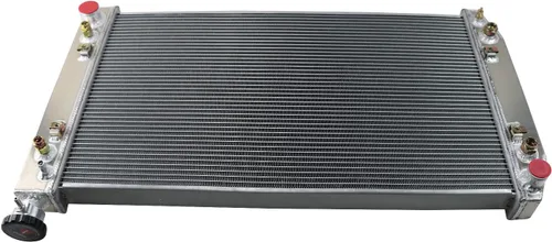 Vista 7 de Radiador de Aluminio para 1988-1999 Chevy GMC C/K/V/R 1500 2500 3500 Suburban Blazer 5.0L 5.7L V8 4.3L V6 3 Filas Núcleo Radiadores de Flujo Cruzado