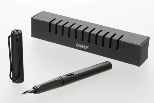 Vista 4 de LAMY [Lamy] pluma estilográfica Safari L17 punta negra M (en palabras)
