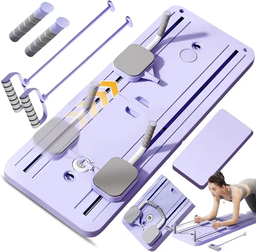 Vista 8 de Pafal Pilates Board, Multifunctional Abdominal Board, Ab Core Trainer, Ab Trainer Machine, Ab Board, Exercise Board, Abs Workout Equipment, Core