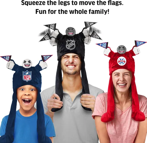 Vista 3 de Littlearth NFL - Gorro unisex para adulto de la NFL