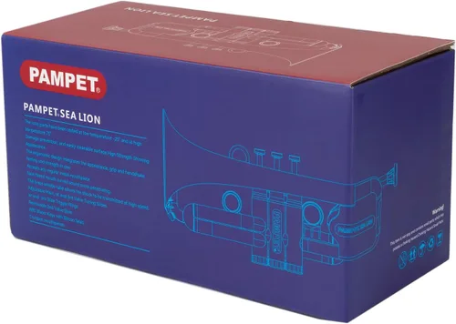 Vista 9 de PAMPET SEA LION - Juego de trompeta profesional de plástico Bb para estudiantes principiantes (negro)