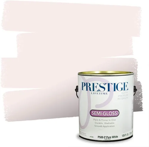 Vista 74 de Prestige Paints - Pintura exterior e imprimación en uno, 1 galón, plano, E500-P-A011GP