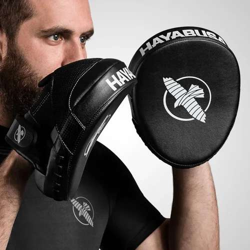 Vista 3 de Hayabusa PTS 3 Focus Mitts Par - Negro, Micro