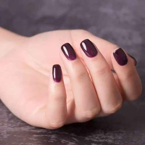 Vista 4 de Esmalte de uñas de gel térmico camaleón de 0.3 fl oz, esmalte de uñas LED UV que cambia de color 02