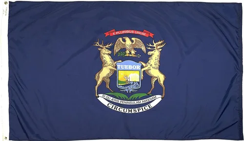 Vista 31 de FlagSource Bandera del estado de Alabama, material de nailon 200D con certificación FMAA, resistente, fabricada en Estados Unidos, resistente a
