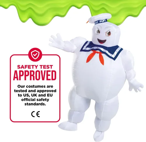 Vista 6 de Disguise Stay Puft - Disfraz inflable para adultos Multi colorido