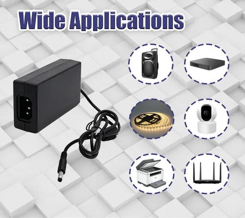 Vista 4 de Adaptador de fuente de alimentación de 12 V 10 A 120 W Interruptor de transformador AC 110V/240V a DC 12V 10A Convertidor de conmutación Controlador