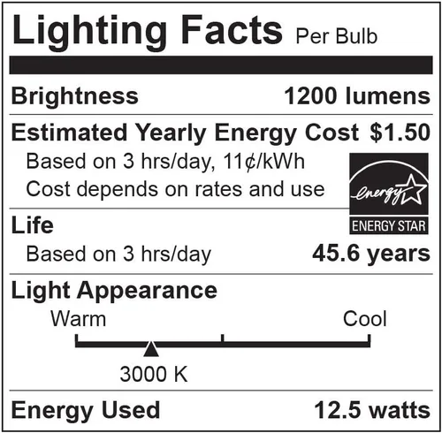 Vista 7 de Euri Lighting EFL-140W-MD Linterna de Llama Parpadeante, Cristal al Agua, con Luz de Seguridad Integrada (3000K), Fotocélula y Sensor de Movimiento