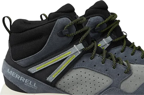 Vista 6 de Merrell Botas de senderismo impermeables Wildwood Mid Leather para hombre