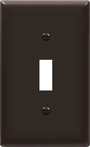 Vista 29 de ENERLITES - Placa de pared con interruptor de palanca sin tornillos, cubierta de interruptor de luz segura para niños, tamaño estándar de 1 gancho