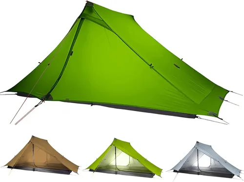 Vista 11 de 3F UL Gear Lanshan PRO Lanshan - Tienda de campaña ultraligera para 3 estaciones para 1 persona, tienda de campaña profesional impermeable