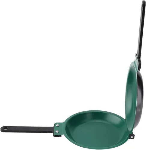 Vista 5 de Doble lado antiadherente revestimiento de cerámica Flip Sartén,Pancake Maker Utensilios de cocina para el hogar,Pan para panqueques