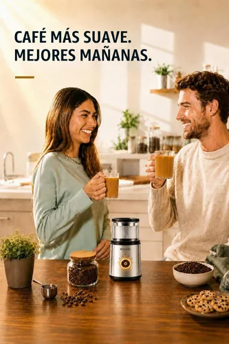 Vista 7 de Hierbas eléctricas de las especias del molinillo de grano de café, perilla