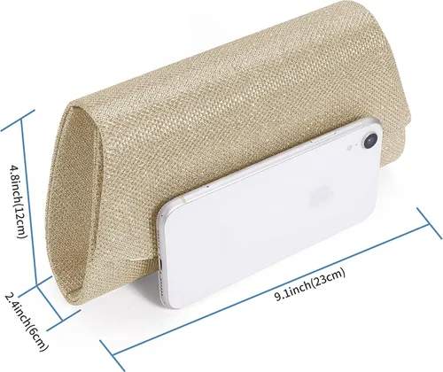 Vista 5 de ZHANNI - Bolsa de noche para mujer y mujer con cadena desmontable