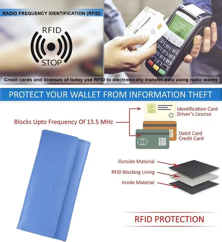 Vista 6 de Mou Meraki - Cartera de piel para mujer