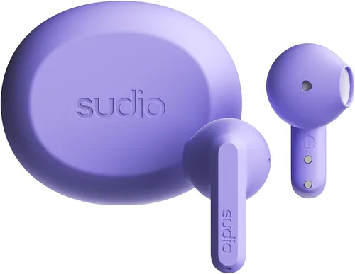Vista 8 de Sudio Auriculares inalámbricos A3 para todo el día, 25 horas de reproducción, auriculares Bluetooth 5.4, a prueba de sudor y salpicaduras, sonido