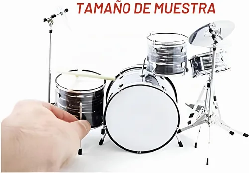 Vista 4 de FanMerch Keith Moon Pictures of Lily Tribute Drum Set Miniatura Coleccionable