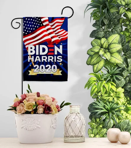 Vista 9 de Biden Harris Flag Vote President 2020 - Juego de banderas para casa de jardín, demócrata patriótico, republicano, fiesta de té, bandera