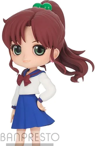 Vista 2 de Banpresto 17974 Pretty Guardian Sailor Moon Eternal Q Posket Makoto Kino Versión A Figura