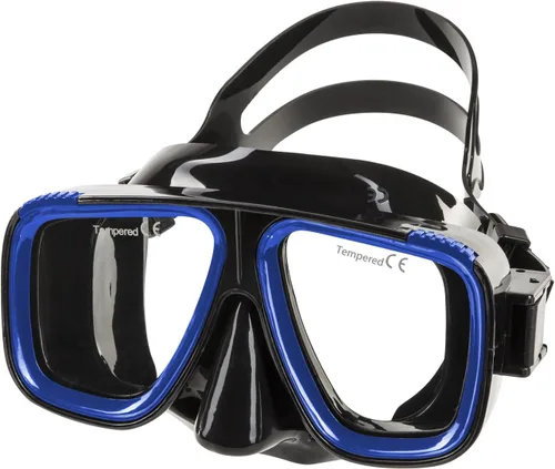 Vista 6 de IST Máscara de buceo de buceo con 2 ventanas M9 Saturn