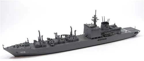 Vista 2 de Aoshima Waterline 51870 JMSDF Kit de engrasador de reposición Mashu 1/700