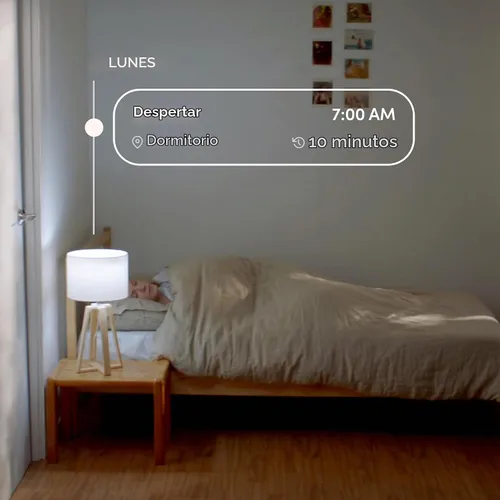 Vista 7 de [Usado] LIFX - Bombilla LED inteligente WiFi blanca A19, regulable, no requiere concentrador, funciona con Alexa y Apple Home Kit, Hey Google, 2700K