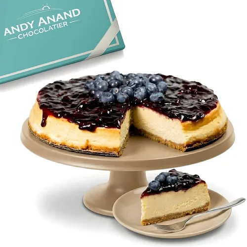 Vista 10 de Andy Anand - Tarta de queso de manzana sin gluten, 9 pulgadas, postres recién horneados, sin conservantes ni químicos, increíble sabor hecho