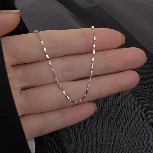 Vista 8 de ERLOSYA Pulseras de plata de ley para mujerdijes de cadena de plata 925 para adolescentes y niñaspulsera de plata ajustable delicada joyería regalo