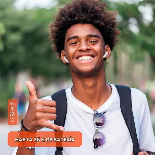 Vista 4 de JBL Tune 225TWS True Wireless Earbud - Sonido de graves puro, Bluetooth Blanco