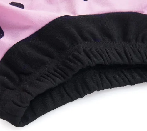 Vista 6 de DDSOL Conjunto de ropa para niñas pequeñas, sudadera con estampado de corazón + pantalones largos, conjunto de 2 piezas para bebés y niños pequeños