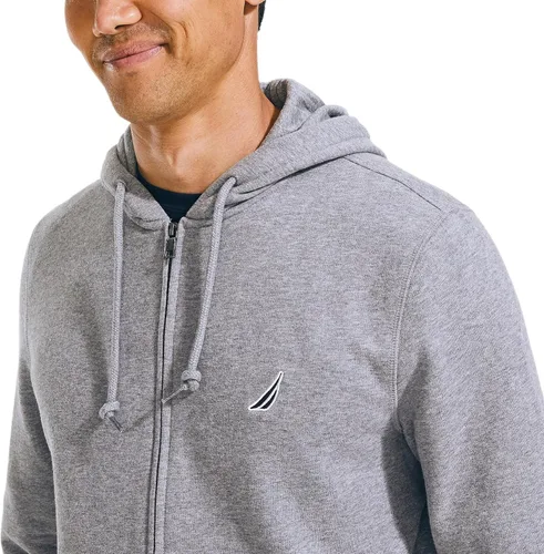 Vista 3 de Nautica Anchor - Sudadera con capucha y cremallera completa para hombre
